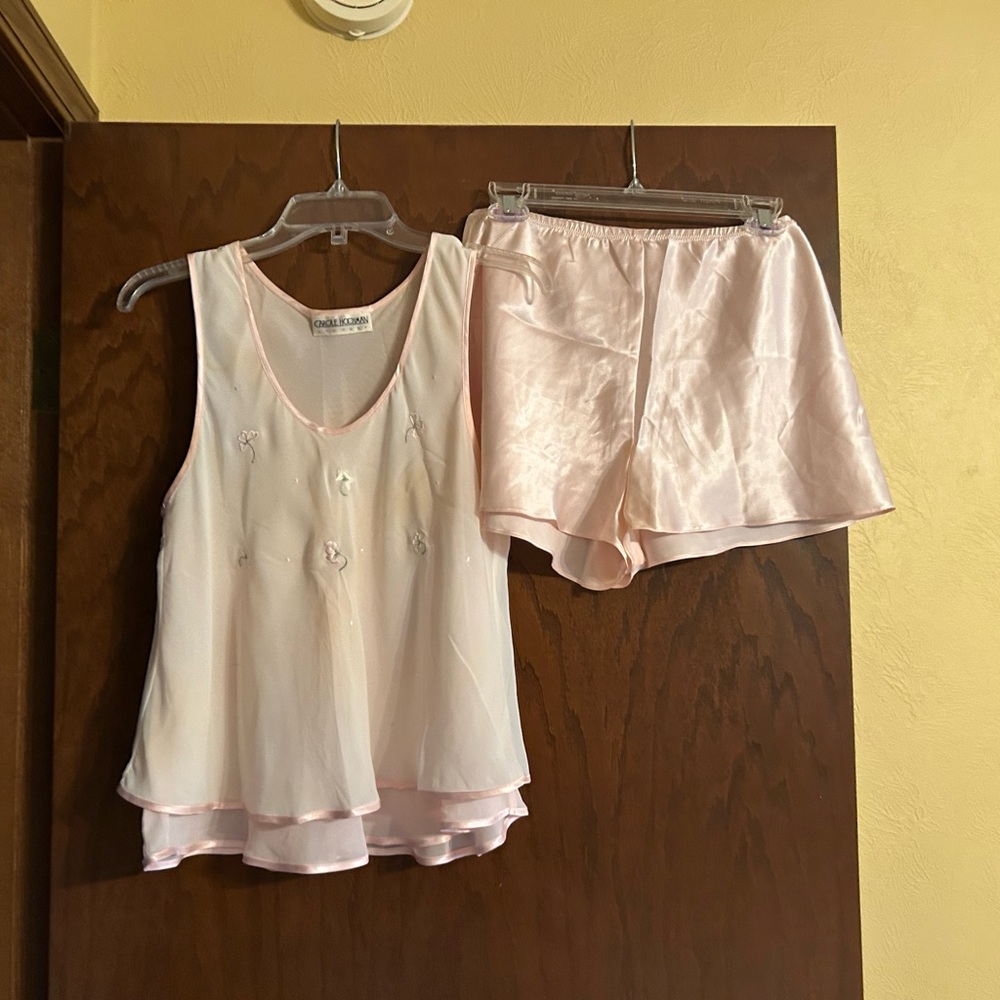Carole Hochman Light Pink Pajama Set